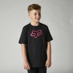 Fox dětské tričko Youth Legacy Black Pink černá – Zboží Mobilmania