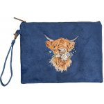 Wrendale Designs vyšívaná kosmetická taška kráva – Zboží Dáma