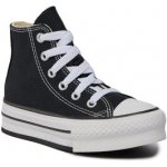 Converse Chuck Taylor All Star Lift Platform High Top Little Kids 372859C Black – Hledejceny.cz