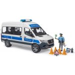 Bruder 2683 MB Sprinter policie se světelným a zvukovým majákem – Hledejceny.cz