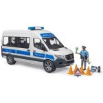 Bruder 2683 MB Sprinter policie se světelným a zvukovým majákem – Zboží Mobilmania