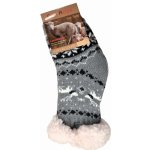 Emi Ross Dětské teplé ponožky s kožíškem šedá – Zbozi.Blesk.cz