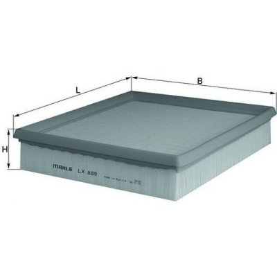 Vzduchový filtr MAHLE LX 889 – Hledejceny.cz