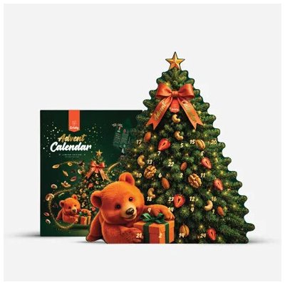 GRIZLY Adventní kalendář 2026 920 g – Sleviste.cz