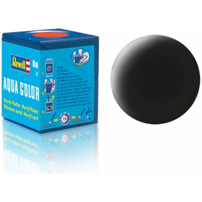 Revell emailová 32108: matná černá black mat – Zboží Dáma