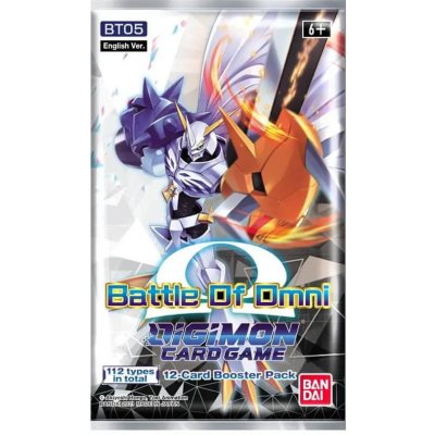 Bandai Digimon Card Game Battle Of Omni Booster – Zboží Mobilmania