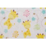 Kaarsgaren deka Flanell fleece bílá žirafa – Zboží Dáma