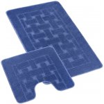 Bellatex Sada Bany Obdélník modrá 60x100 + 60x50 cm s výkrojem – Hledejceny.cz