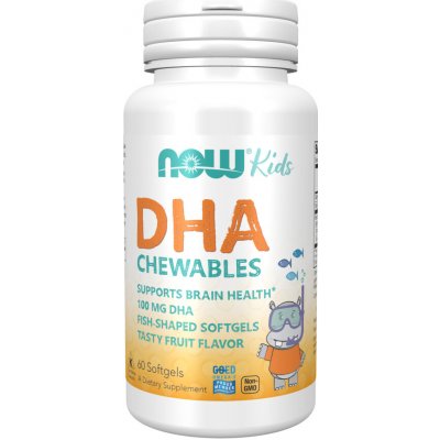 Now Omega-3 pro děti DHA Kid's 100mg 60 kapslí – Hledejceny.cz