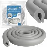 SIPO Pěnová páska 200 cm šedá ve tvaru U – Sleviste.cz