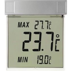 Měřiče teploty a vlhkosti Tfa-dostmann TFA 30.1025 Digit Window Thermometer