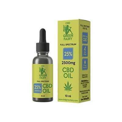 Green Fairy CBD olej full spectrum 25% 2500 mg 10 ml