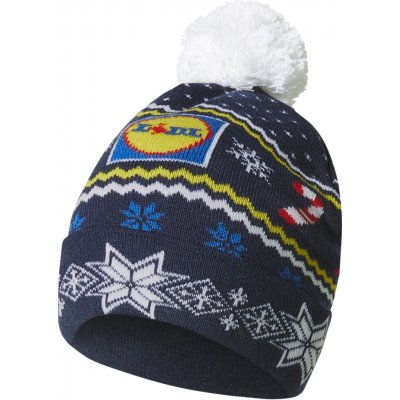 Lidl Dámská Pánská pletená čepice navy modrá – Zboží Mobilmania