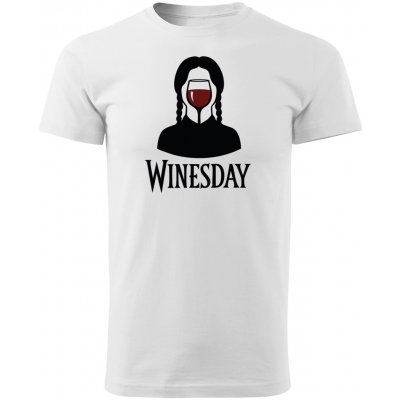 Wednesday Dámské tričko pro milovníky vína Winesday – Sleviste.cz