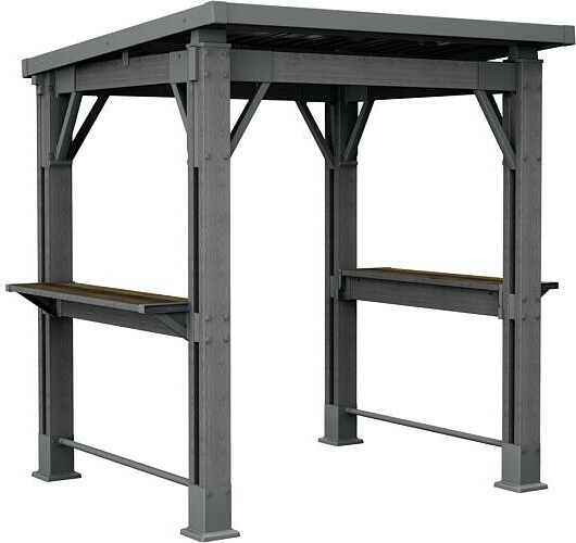 KETER GRILL GAZEBO 247 x 200 x 238 cm, grafit 17213898