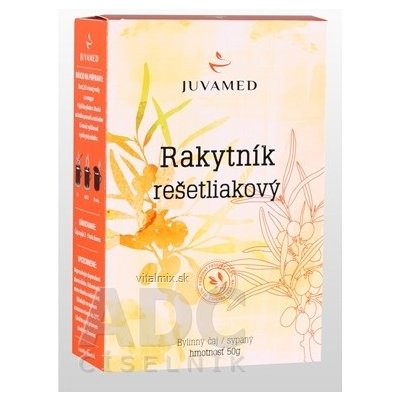 Juvamed bylinný čaj RAKYTNÍK ŘEŠETLÁKOVÝ sypaný 1 x 50 g – Zbozi.Blesk.cz