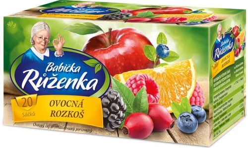 Babička Růženka čaj citrusové plody 40 g od 16 Kč - Heureka.cz
