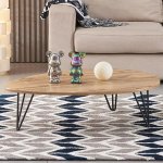 Autronic AF-3013 OAK divoký dub / černý kov – Zboží Dáma