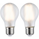 Paulmann LED žárovka 7 W E27 mat teplá bílá 2ks-sada – Hledejceny.cz