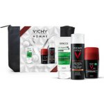Vichy Homme sprchový gel na tělo a vlasy 100 ml + hydratační péče proti známkám únavy na pleť a oční okolí 50 ml dárková sada – Zboží Dáma