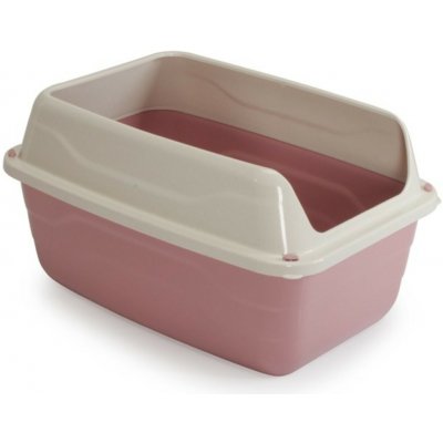 Cobbys Pet Sonic Medium toaleta pro kočky s vysokým rámem 44,5 x 34 x 18,5 cm – Zboží Dáma