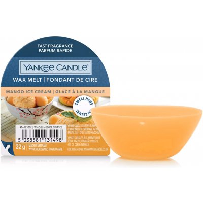 Yankee Candle Mango Ice Cream Vosk do aromalampy 22 g – Zboží Mobilmania