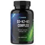 CANDE D3 + K2 + K1 Complex 120 kapslí – Hledejceny.cz