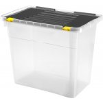 Heidrun box úložný s víkem 72 l plast 56x36,5x47,5 cm – Hledejceny.cz