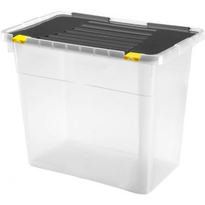 Heidrun box úložný s víkem 72 l plast 56x36,5x47,5 cm – Hledejceny.cz