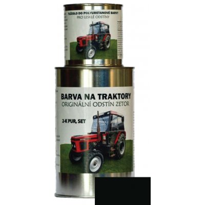 U PEPÁNKA s.r.o. Barvy na traktory Zetor Originální odstín ČERNÁ Pololesk 2-K Polyuretan 1,25kg | Zboží Auto