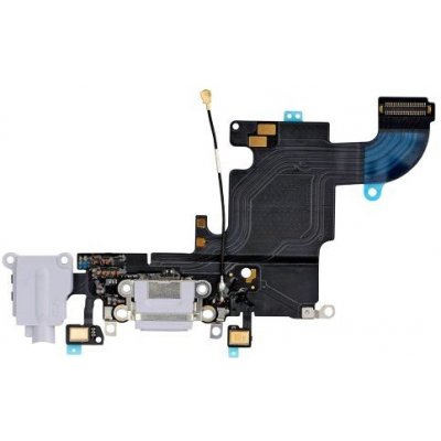 Apple iPhone 6S - Nabíjecí Konektor + Flex Kabel (Space Gray), Space Gray – Zboží Mobilmania