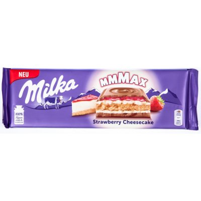 Milka Mmmax Strawberry Cheesecake 300 g