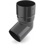 Covernit Plastové svodové koleno PVC 60 mm 67,5° hnědá – HobbyKompas.cz