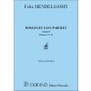 Noty a zpěvník Editions Durand Noty pro piano Romances Sans Paroles V1 Piano 1 A 10