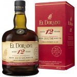 El Dorado Rum 12y 0,7 l (kazeta)