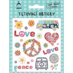 Arch Dětské tetovací obtisky hipíci 01 – Sleviste.cz