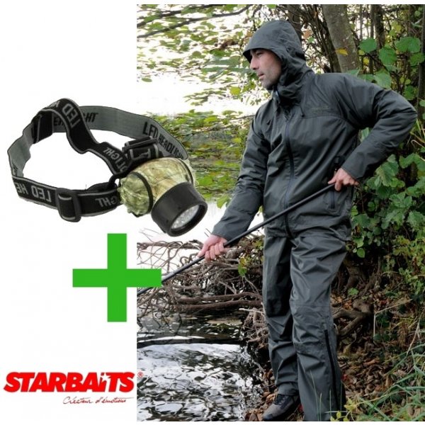 Rybářský komplet Starbaits Nepromokavá souprava Rain Suit