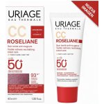 Uriage Roseliane CC Crème SPF50+ hydratační a ochranný krém 40 ml – Hledejceny.cz