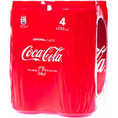 Coca Cola 0,33 l plech – Hledejceny.cz