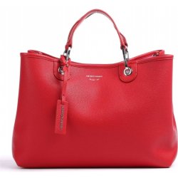 Emporio Armani velká kabelka s pouzdrem červená