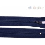 Zip spirálový 3mm nedělitelný 30cm tmavě modrá – Zboží Mobilmania