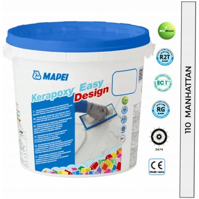 Mapei Kerapoxy Easy Design 3 kg Manhattan – Sleviste.cz