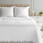 EUROFIRANY PŘEHOZ NA POSTEL LIBI3 220X240 CM BÍLÝ – Zbozi.Blesk.cz