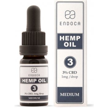 Endoca Konopný 3% CBD+CBDa olej 10 ml