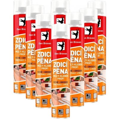 Den Braven Zdicí pěna MULTI KLEBER PROFI pistolová 750 ml 12 ks – Zboží Mobilmania