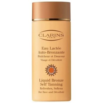 Clarins samoopalovací mléko na obličej (Liquid Bronze Self Tanning) 125 ml