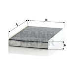Filtr, vzduch v interiéru MANN-FILTER CUK 26 006 – Hledejceny.cz