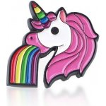 Imago magnetická brož duhový jednorožec FC59020X – Zboží Dáma