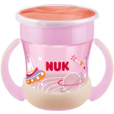 Nuk hrnek na pití Mini Magic Cup Night 160 ml růžový – Sleviste.cz