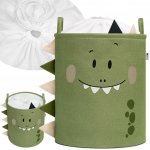 SIPO Koš XL Premium Dino uzavíratelný zelený 63 L – Zbozi.Blesk.cz